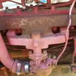 USED FORD 8N INTAKE EXHAUST MANIFOLD