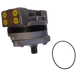 AT81406 DEERE 450E 550B HYDRAULIC PUMP, NEW NON-OEM FOR LONG TRACK W/AUXILLARY FUNCTIONS