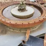 USED VOLVO EC140BLC SWING BEARING