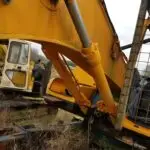 HYUNDAI ROBEX EX210LC-9 BOOM LIFT CYLINDER, LEFT OR RIGHT