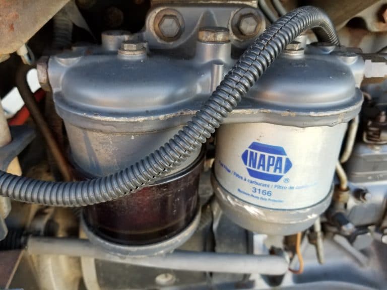 Frame rail fuel filter ford