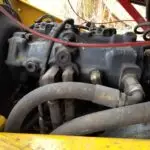 USED KOMATSU SK714 MAIN HYDRAULIC PUMP
