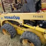 USED KOMATSU SK714 LOADER LIFT FRAME