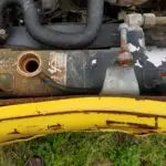 USED KOMATSU SK714 RADIATOR