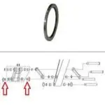 096-0131 CATERPILLAR E120B 311 311B 311C 312B 312C SEAL