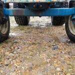 USED FORD 2WD FRONT AXLE, COMPLETE