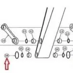 175-30-16210 KOMATSU O-RING PC60, PC75, PC75UU