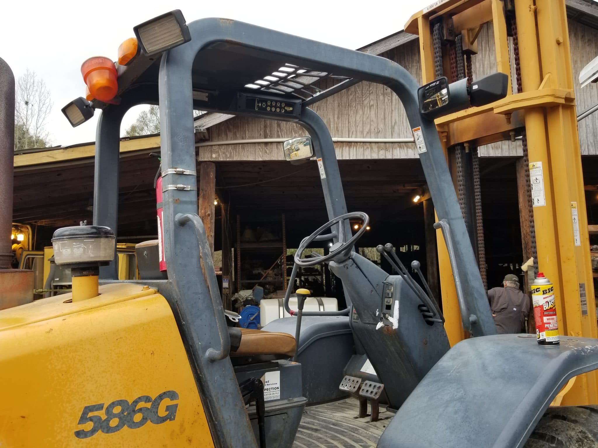 Used Case 586g Forklift Rops Gulf South Equipment