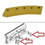 705760C1 DRESSER DOZER UPPER RETAINER TD8C TD8E TD8G. NEW AFTERMARKET.