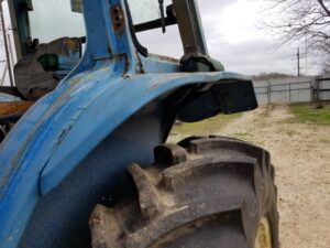 USED FORD 7610 L/H FENDER FOR CAB TRACTOR