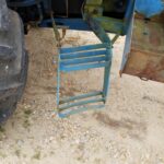 USED FORD 7610 R/H STEPS FOR CAB TRACTOR