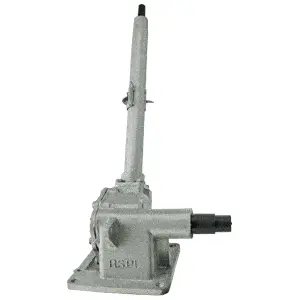 D7NN3503E FORD 4400 4500 515 POWER STEERING GEARBOX, 1 ARM