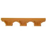 R36673 CASE DOZER CENTER ROCK GUARD 450 450B 450C 455C