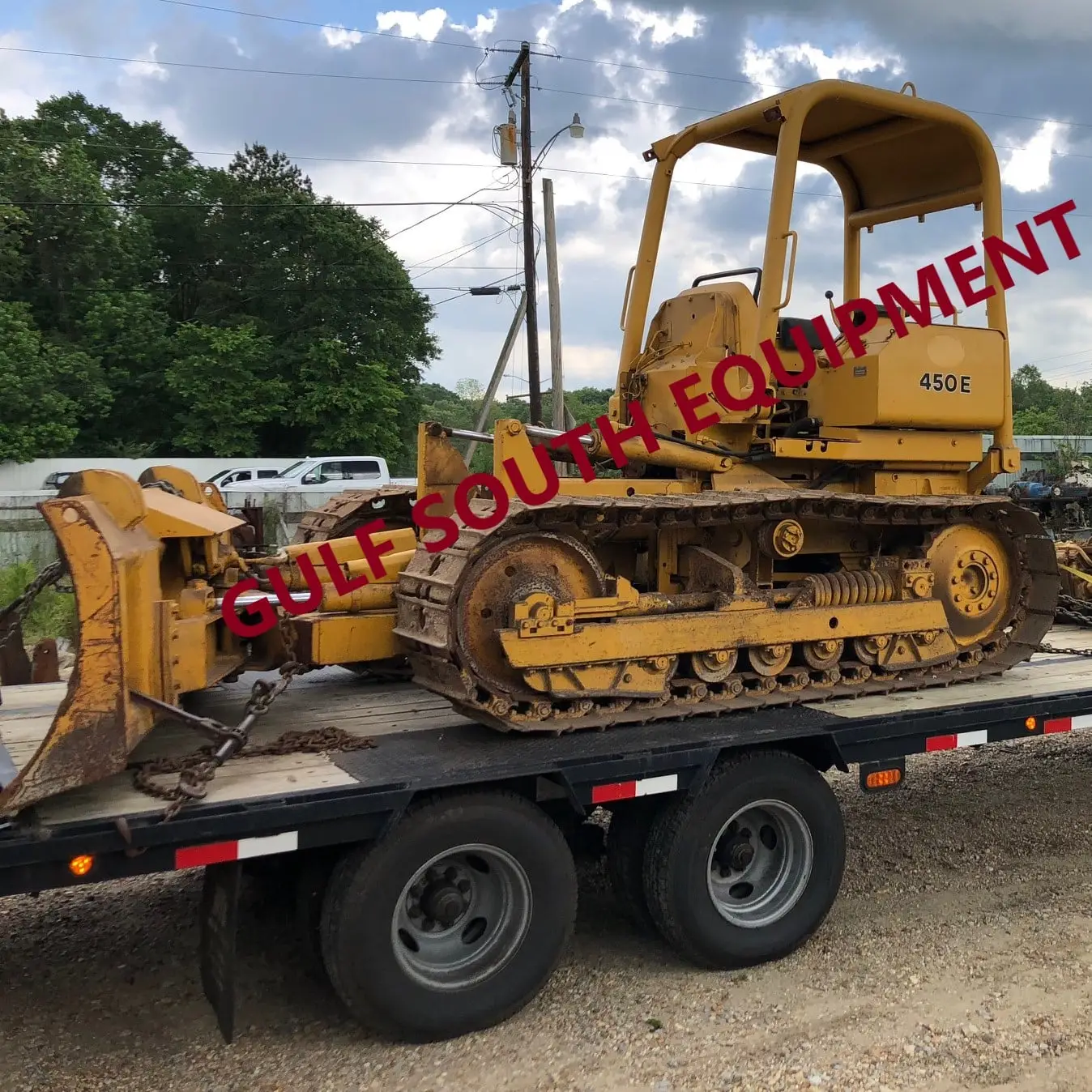 JOHN DEERE 450E DOZER IN FOR PARTS