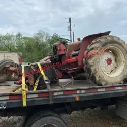 SALVAGE INTERNATIONAL HARVESTER 484 TRACTOR FOR PARTS GULF SOUTH EQUIPMENT SALES BATON ROUGE LOUISIANA