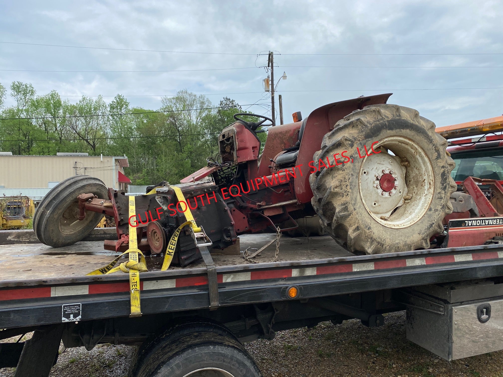International Harvester 484 Tractor in for Parts