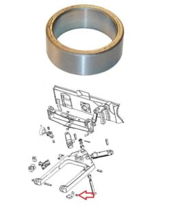 F43788 Clamp Bottom Fits Case 450B, 450C, 455C, 550, 550E, 550G