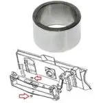 D31142 CASE DOZER BUSHING, CROSS FRAME. NEW NON-OEM 450, 450B, 450C, 450D, 450E, 550, 550E, 550G