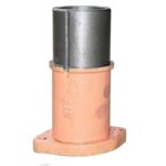 D73198 CASE 188ci 207ci ENGINE EXHAUST ADAPTER. NEW NON-OEM BACKHOES - 480B, 480C, 480D, 580B, 580C, 580D -- DOZERS- 310E, 310F, 310G, 420C, 350, 350B, 450, 450B