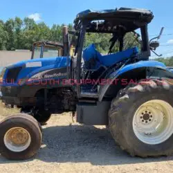 SALVAGE NEW HOLLAND TS100 TRACTOR FOR PARTS GULF SOUTH EQUIPMENT SALES BATON ROUGE LOUISIANA