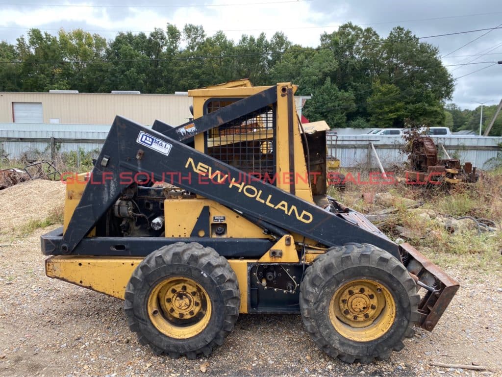SALVAGE FORD NEW HOLLAND SKID STEER L783 FOR PARTS GULF SOUTH EQUIPMENT SALES BATON ROUGE LOUISIANA