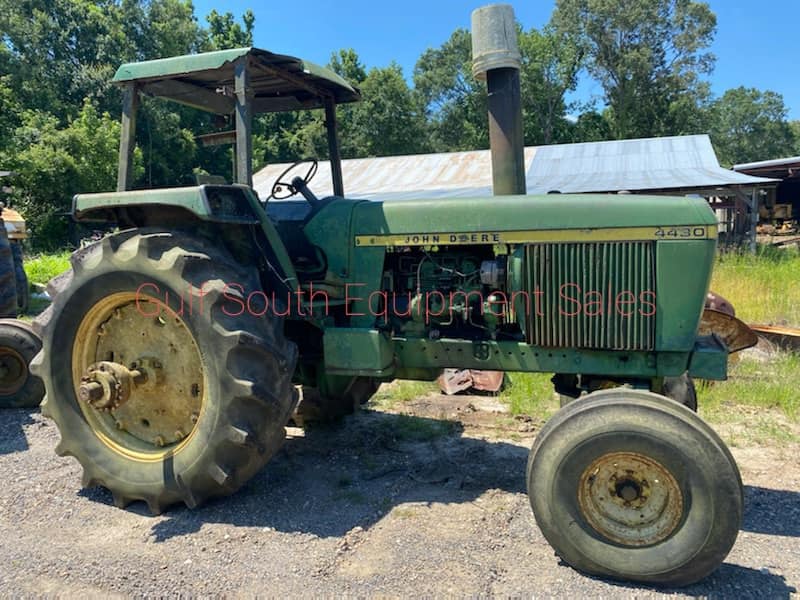 salvage John Deere 4430 tractor for parts gulf south equipment sales baton rouge louisiana