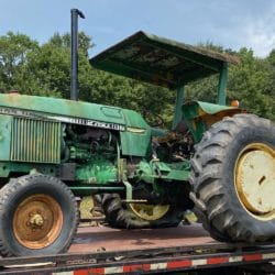 John Deere 2750 Tractor for Salvage gulf south equipment sales baton rouge louisiana