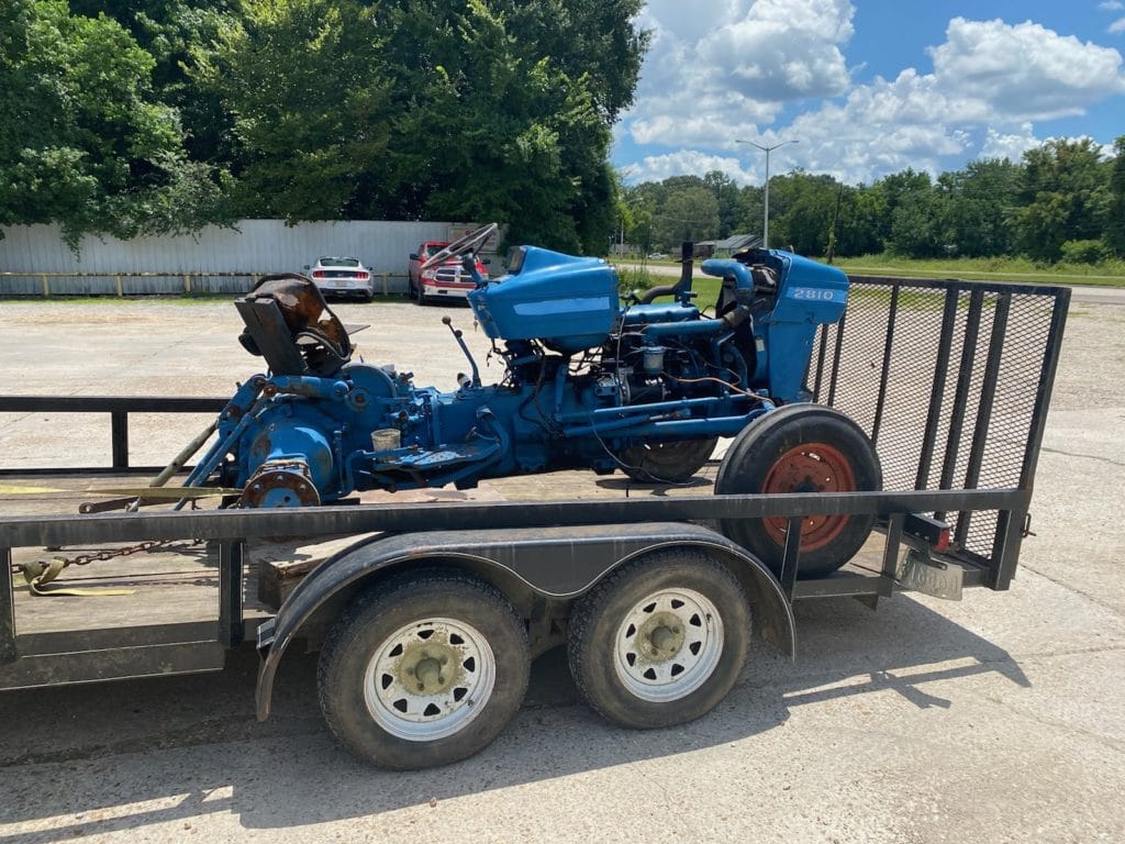 Ford New Holland 2810 Tractor For Salvage gulf south equipment sales baton rouge louisiana