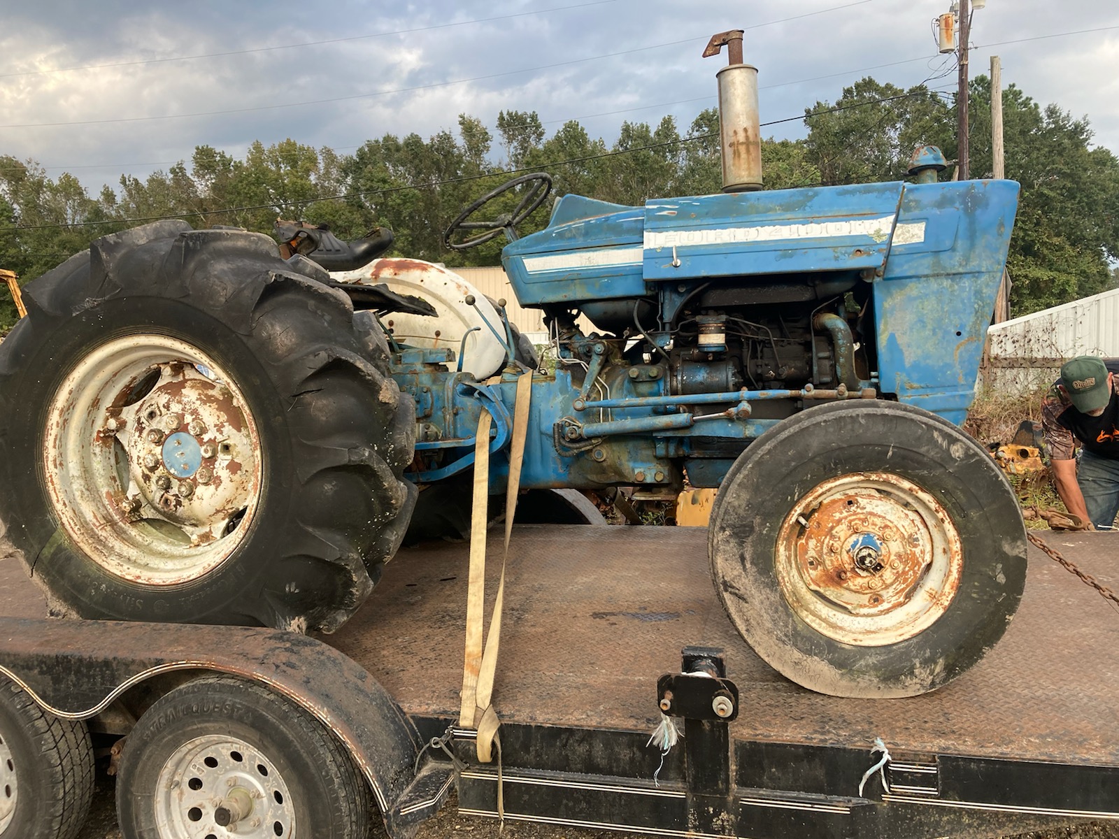 Ford 4100 Tractor in for Parts