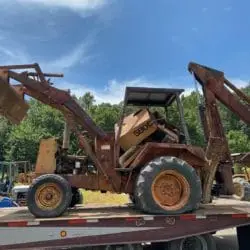 Case 580C Backhoe for Salvage gulf south equipment sales baton rouge louisiana