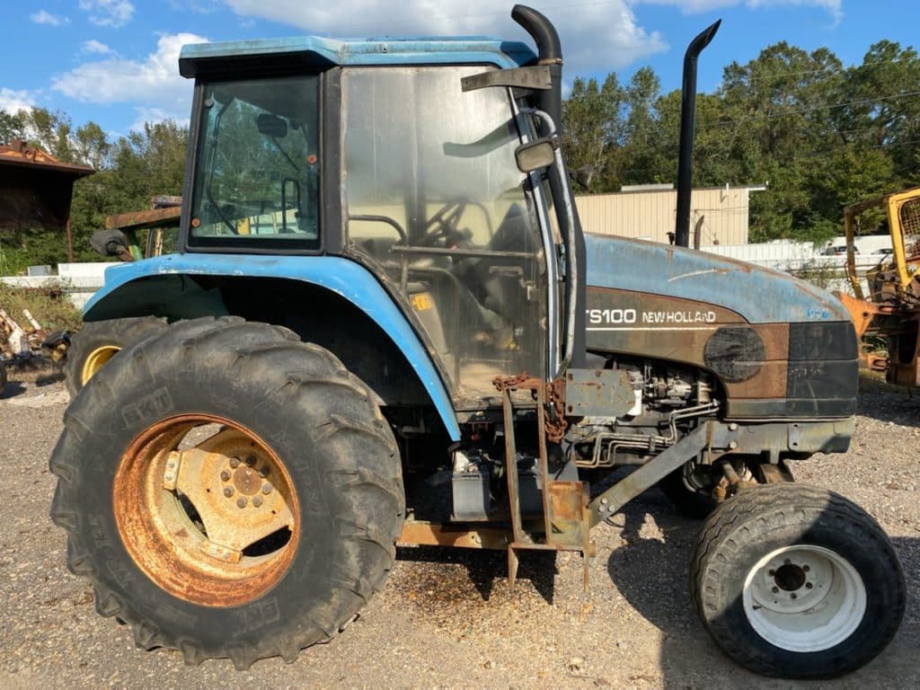 Ford New Holland TS100 Tractor for Salvage gulf south equipment sales baton rouge louisiana