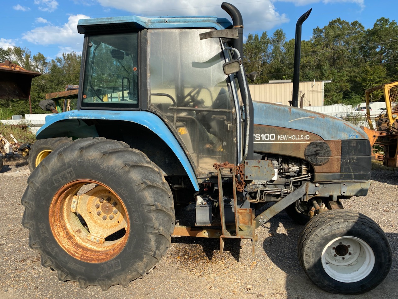 Ford New Holland TS100 Tractor for Salvage