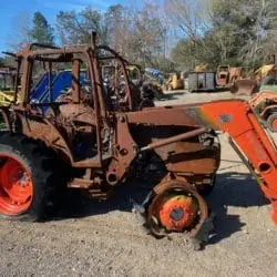 kubota m7040 4wd tractor for salvage gulf south equipment sales baton rouge louisiana