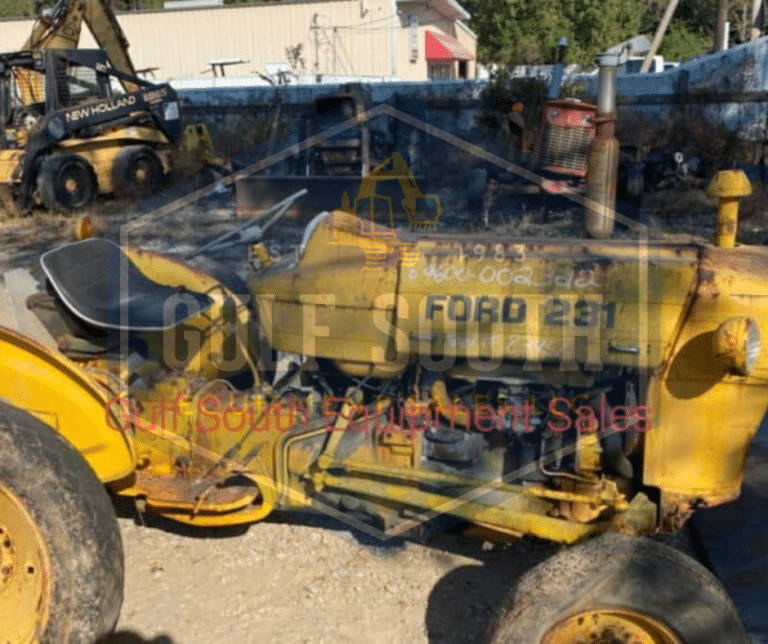 Ford 231 Industrial Tractor in for Parts Gulf South Equipment Sales