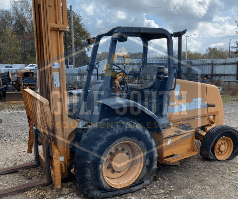 case 586g forklift in for parts gulf south equipment sales baton rouge louisiana