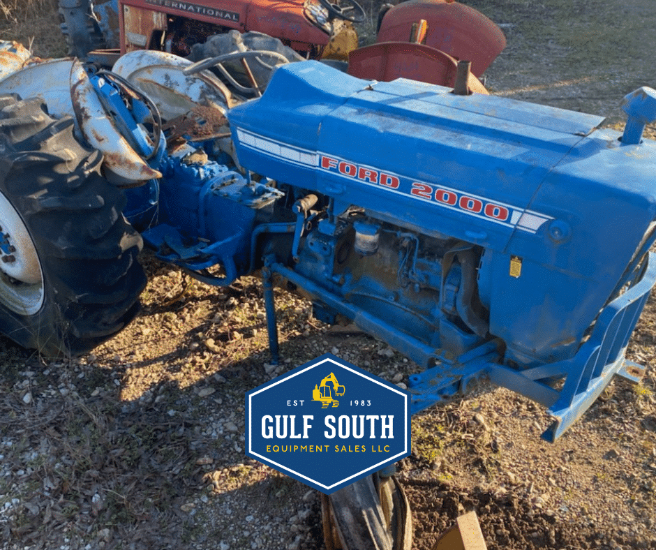ford 2000 3-cylinder tractor for parts. made after may 1965. loacted in baton rouge louisiana. gulf south eequipment sales.