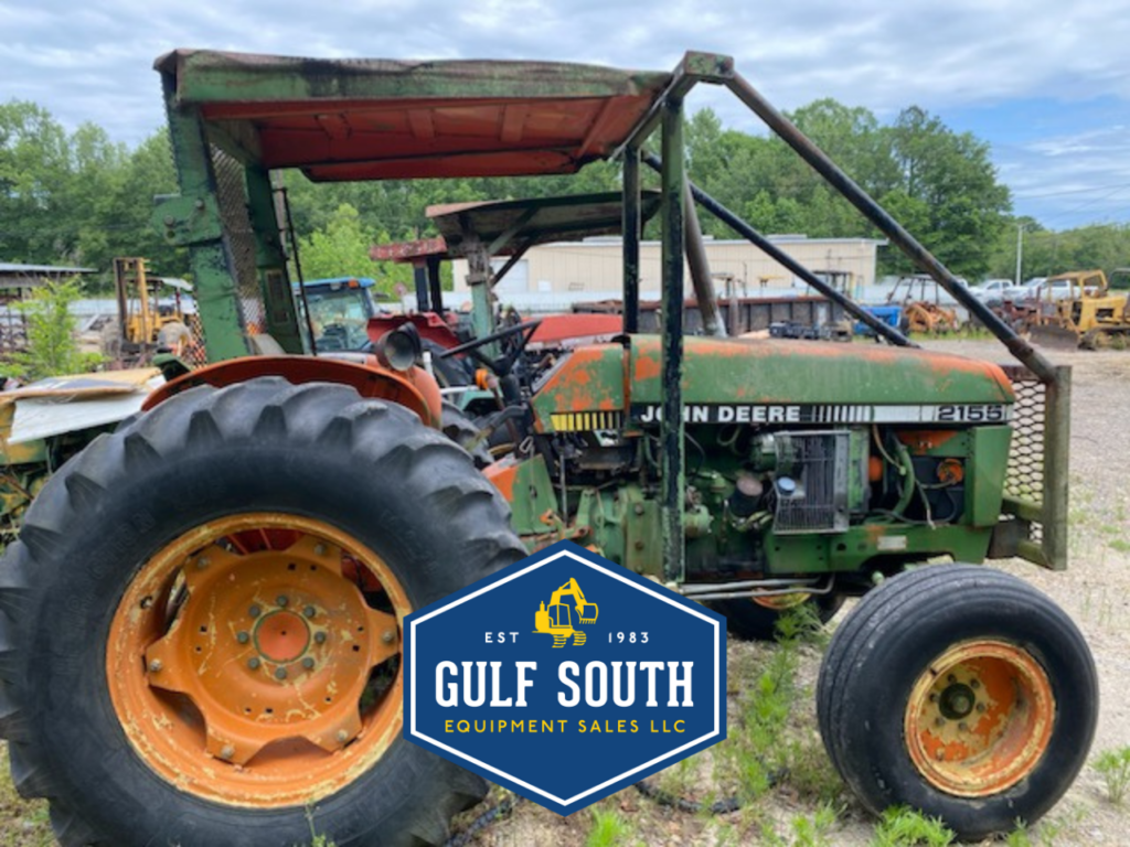 John Deere 2155 Tractor for Parts.  Added May 2023.  Located at Gulf South Equipment Sales. Baton Rouge, Louisiana.  Please Call for Details.