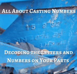 all about casting numbers FAQ