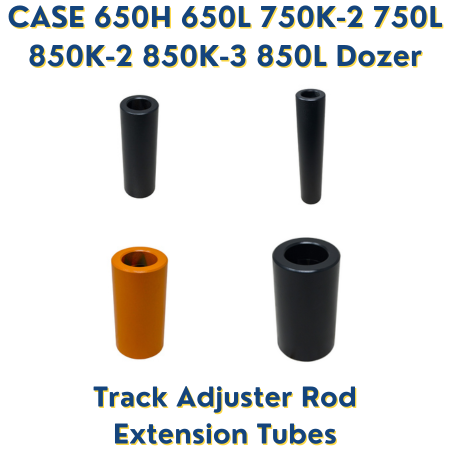 Case dozer track adjuster rod extensions tubes