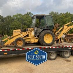 ford 555D backhoe in for parts. Added August 2023. Located at Gulf South Equipment Sales in Baton Rouge, LA. Call Us for Parts! 