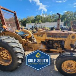 Ford 540 Industrial Tractor in for Parts.  Added October 2023. Located at Gulf South Equipment Sales in Baton Rouge, Louisiana.  Call Us Today! 800-462-8118