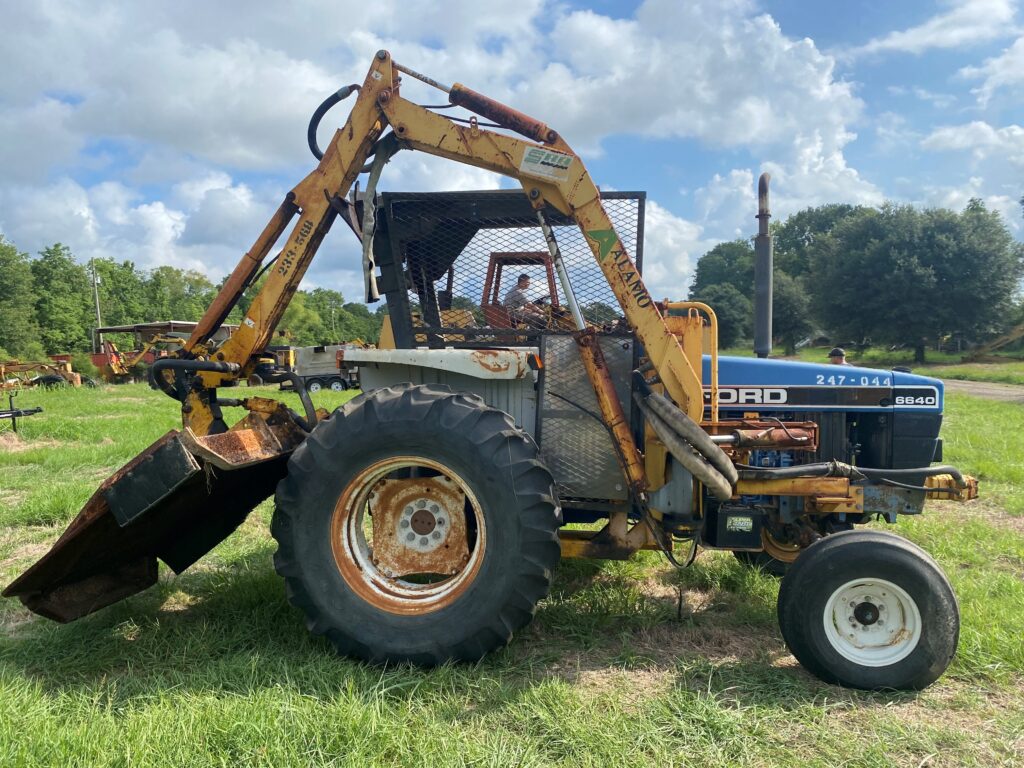 Ford 6640 Tractor in for Parts