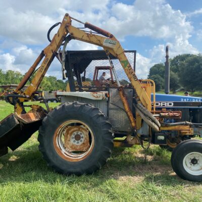 Ford 6640 Tractor in for Parts