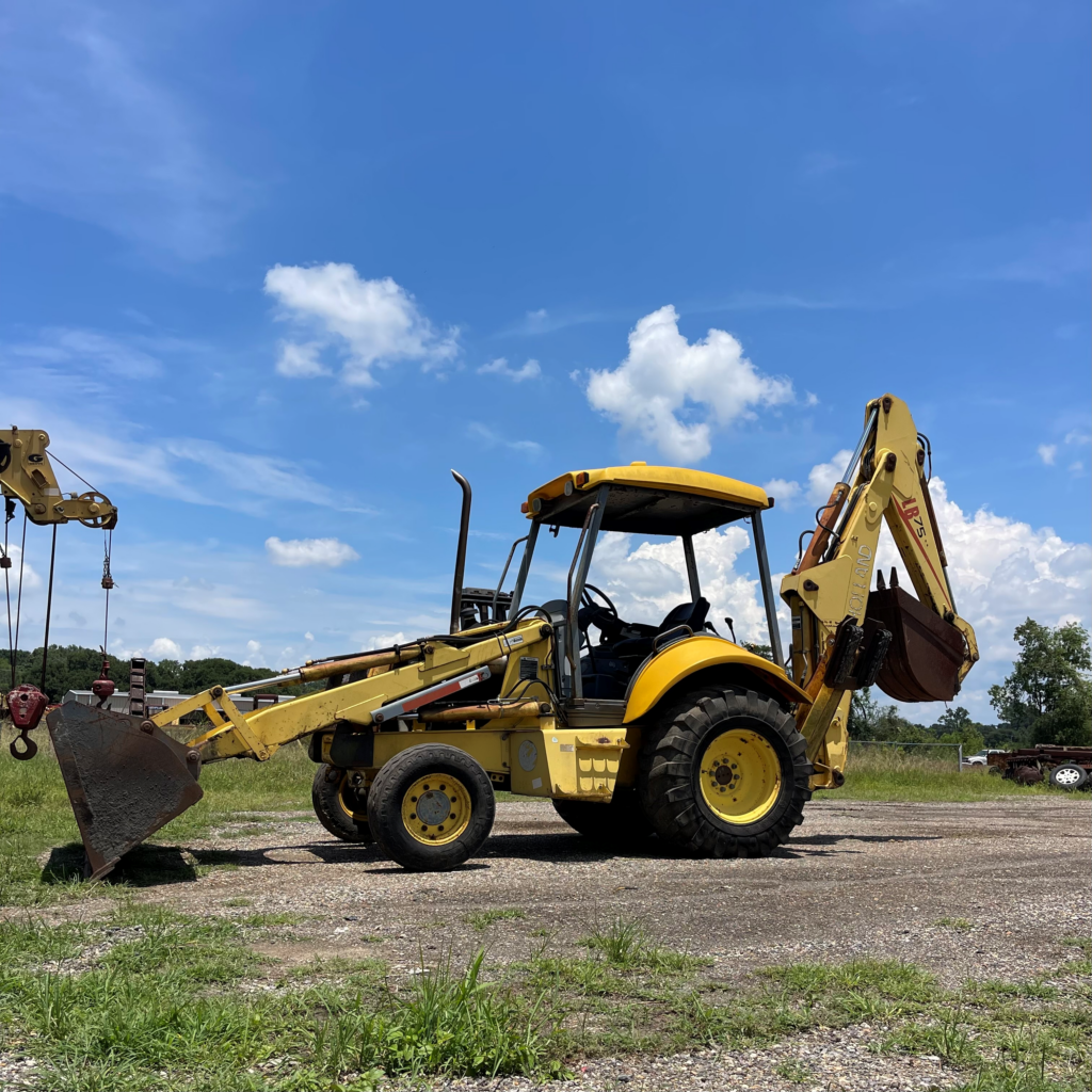 New Holland LB75 Backhoe in for Parts