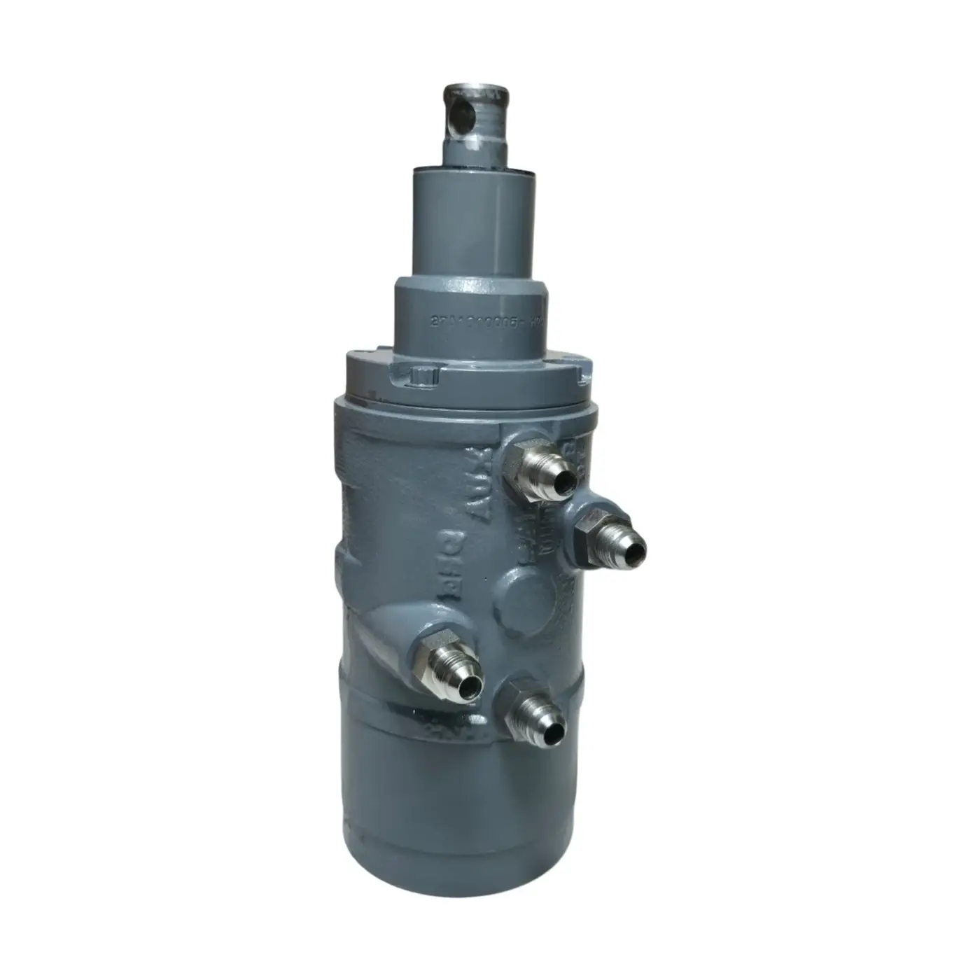 REBUILT OEM Ford 555A-D Backhoe Steering Motor w/ Roll Pin Shaft -- F1NN3A244AA 86604767 86585452