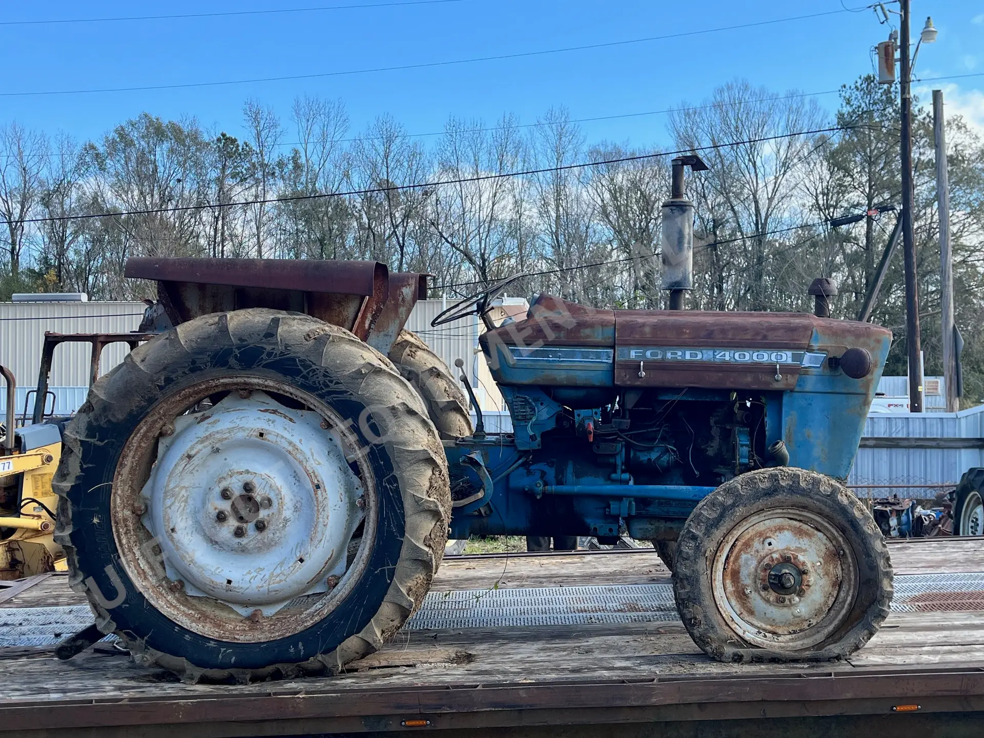 Ford 4000SU English Tractor in for Parts