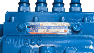 P5598 E4NN9A543DC REBUILT Simms/Minimec Inline Diesel Injection Pump Ford 268ci 4 Cylinder 6600 6610 6710 - Image 2